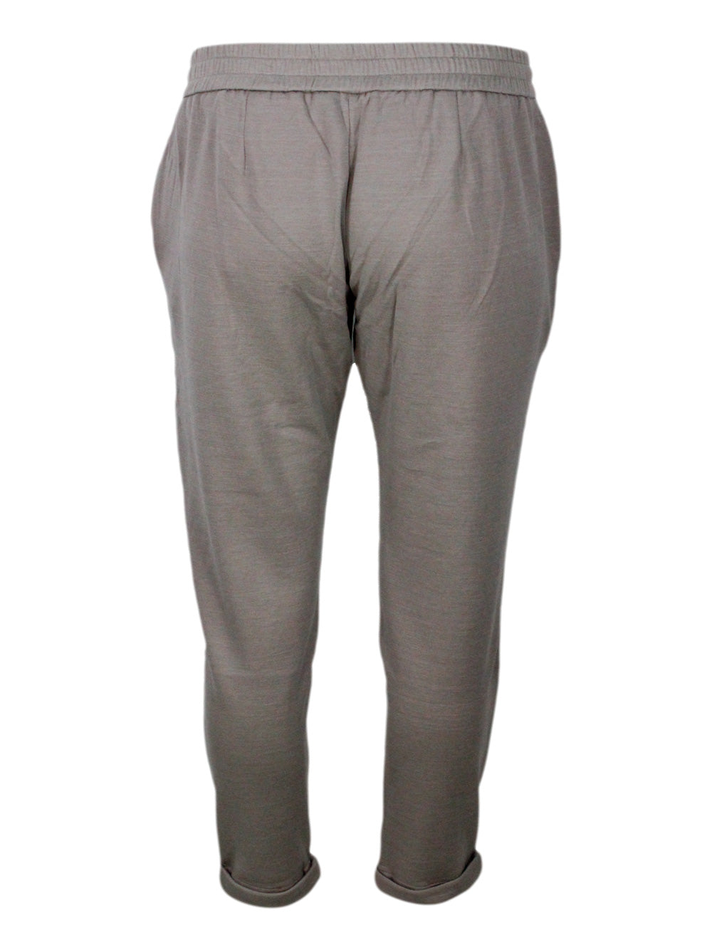 Brunello Cucinelli Trousers Beige 67co 31se 2 Pa