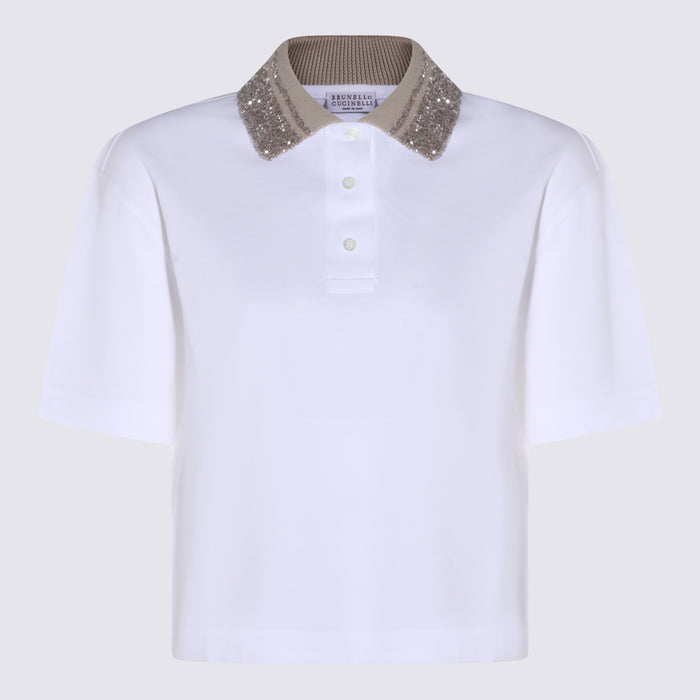 Brunello Cucinelli T-shirts and Polos White _co