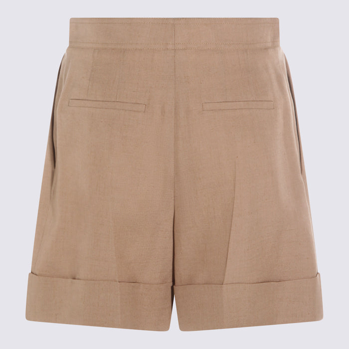 Valentino Shorts Beige _co