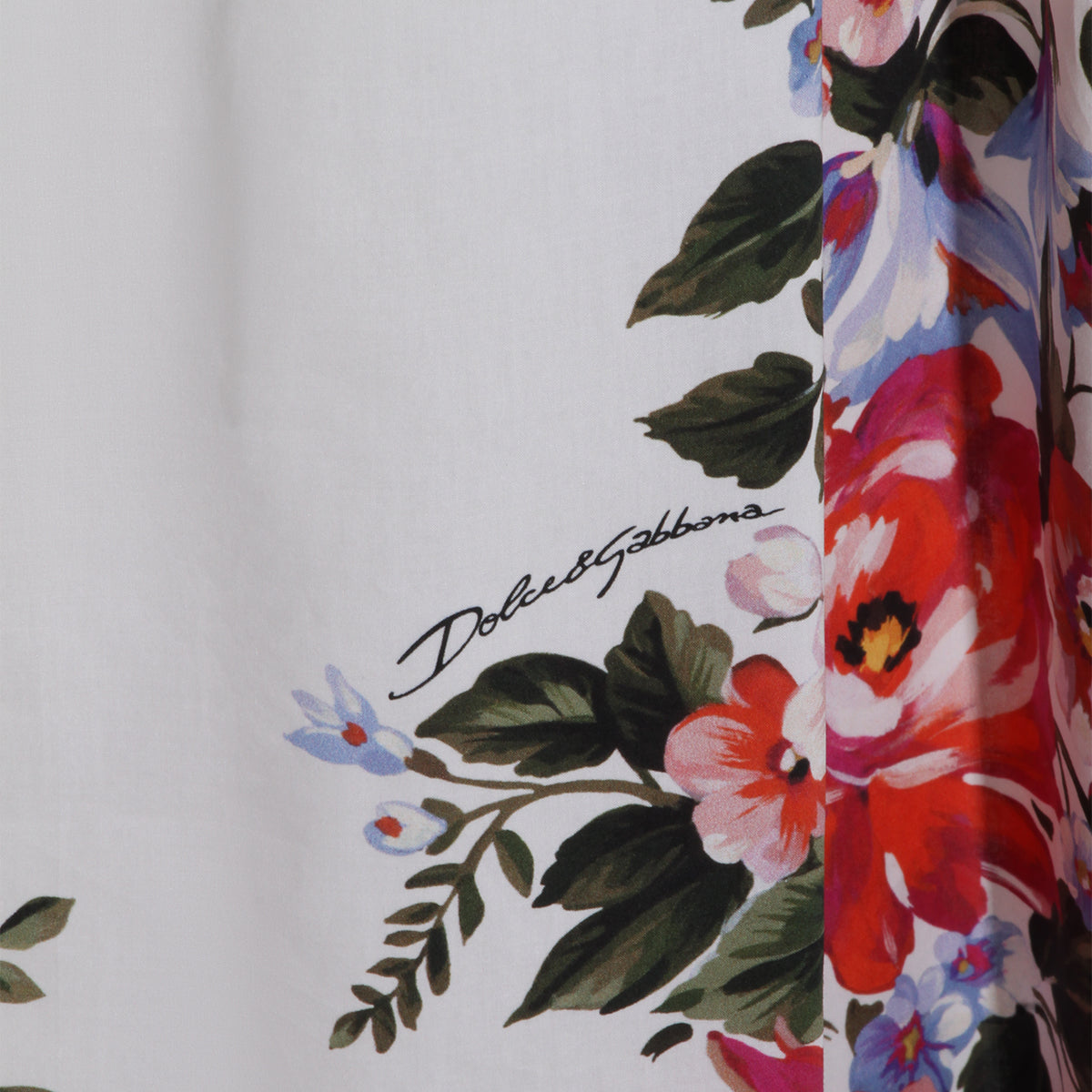 Dolce & Gabbana Skirts Fiori F.do Bianco _co