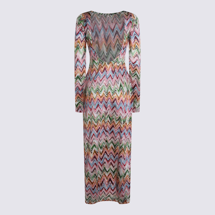 Missoni Dresses Red _vi Pa Ea