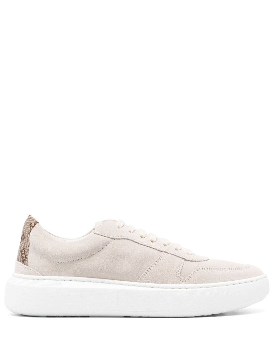 Herno Outer: Calf Suede 100% sneaker in beige