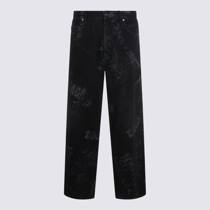 Balenciaga Jeans Black _co