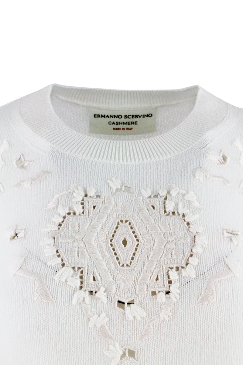 Ermanno Scervino Sweaters White 100ws