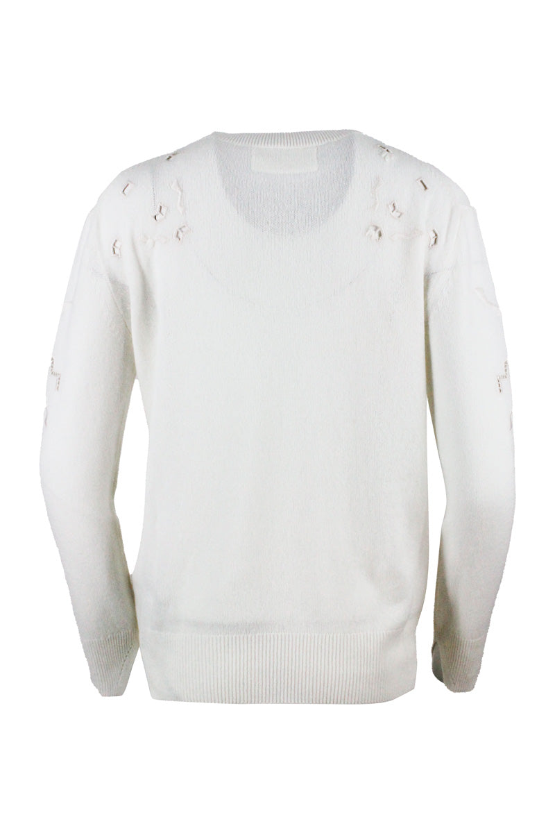 Ermanno Scervino Sweaters White 100ws