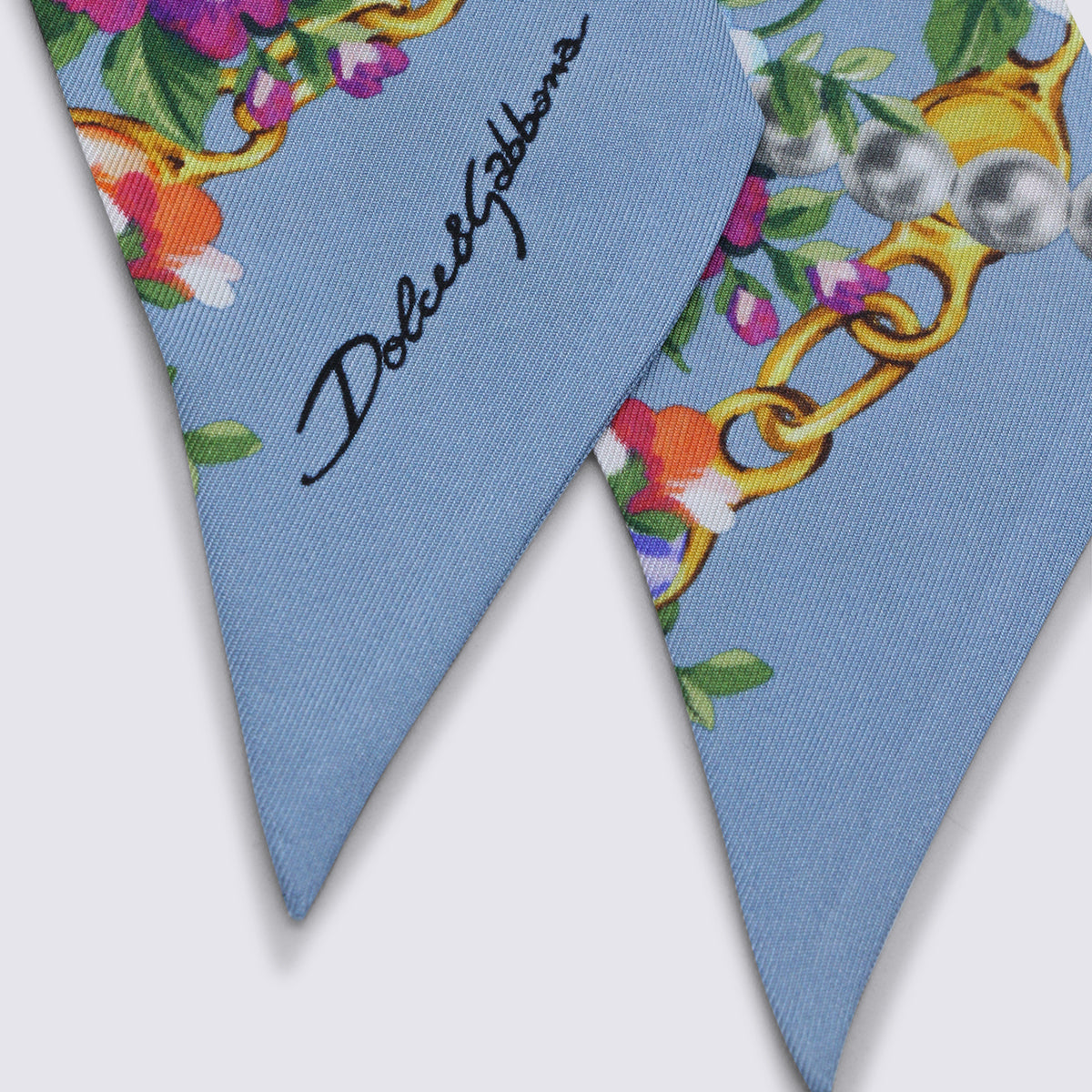 Dolce & Gabbana Scarfs Fiori F.do Rosa _se