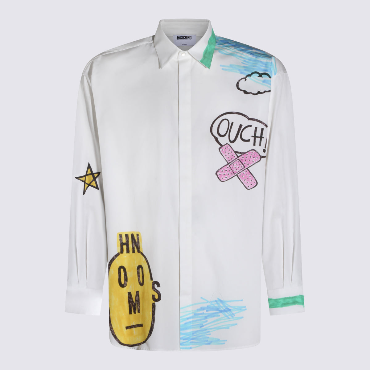 Moschino Shirts White _co