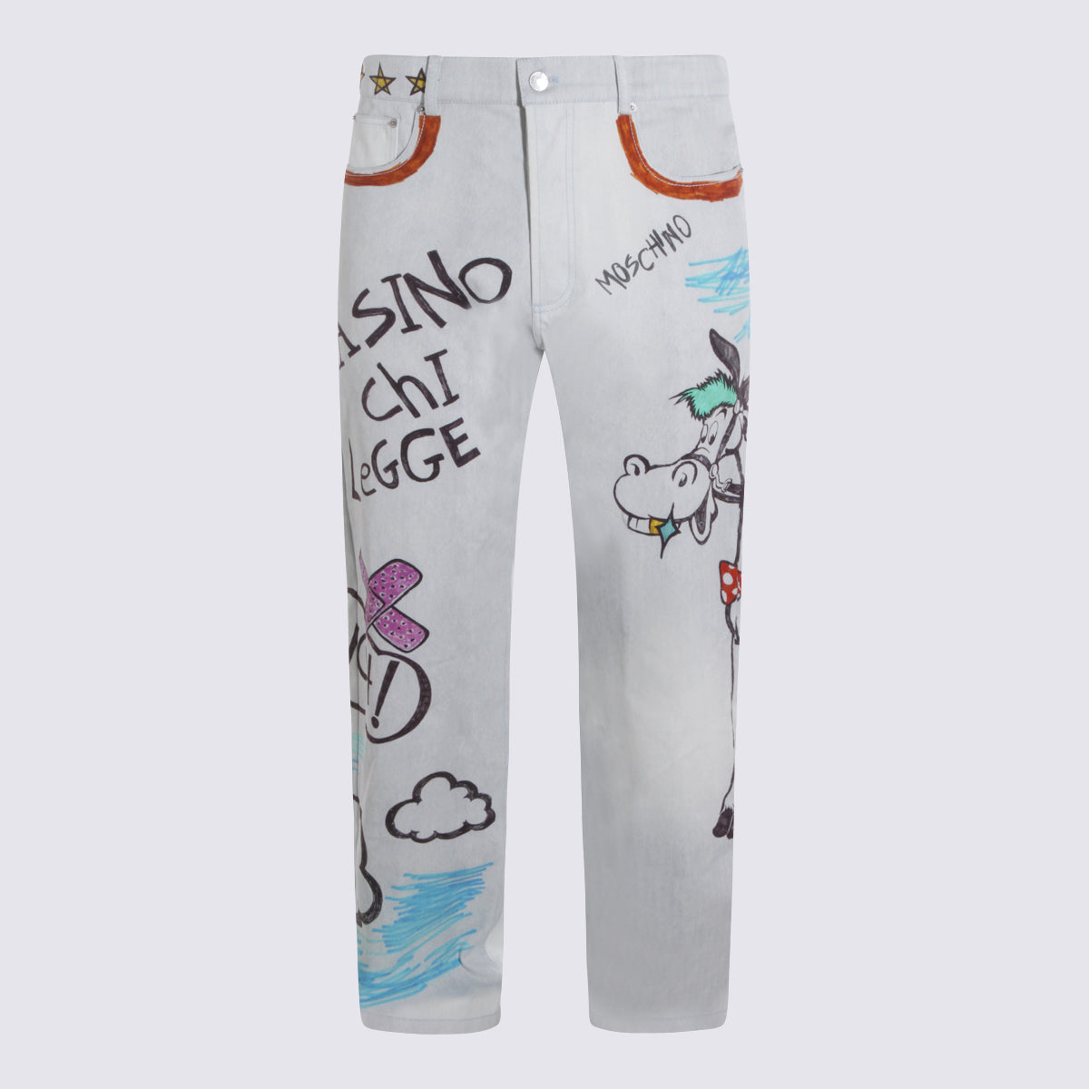 Moschino Jeans White _co