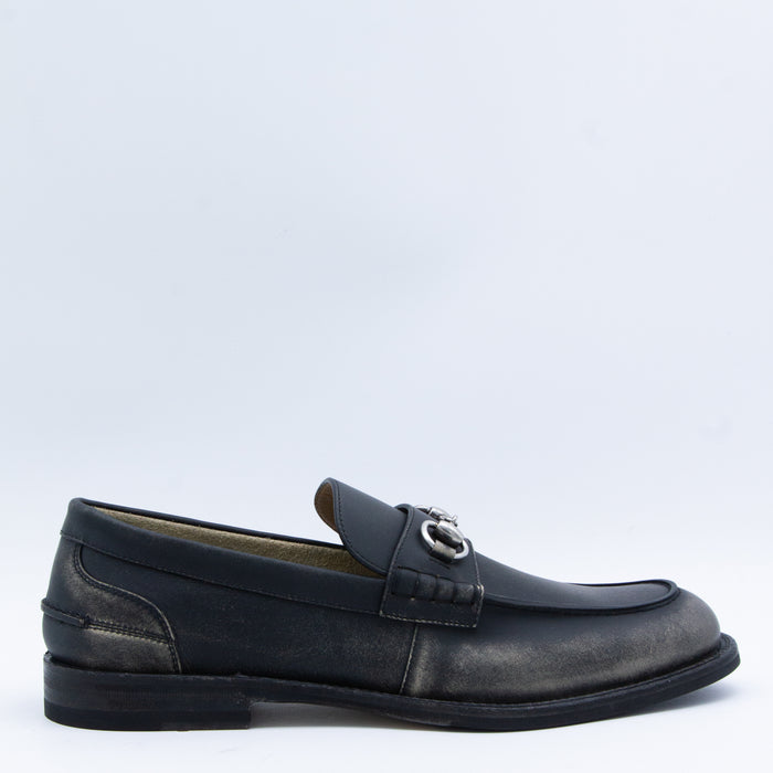 Gucci Flat Shoes Washed Black _cover Le Sole El