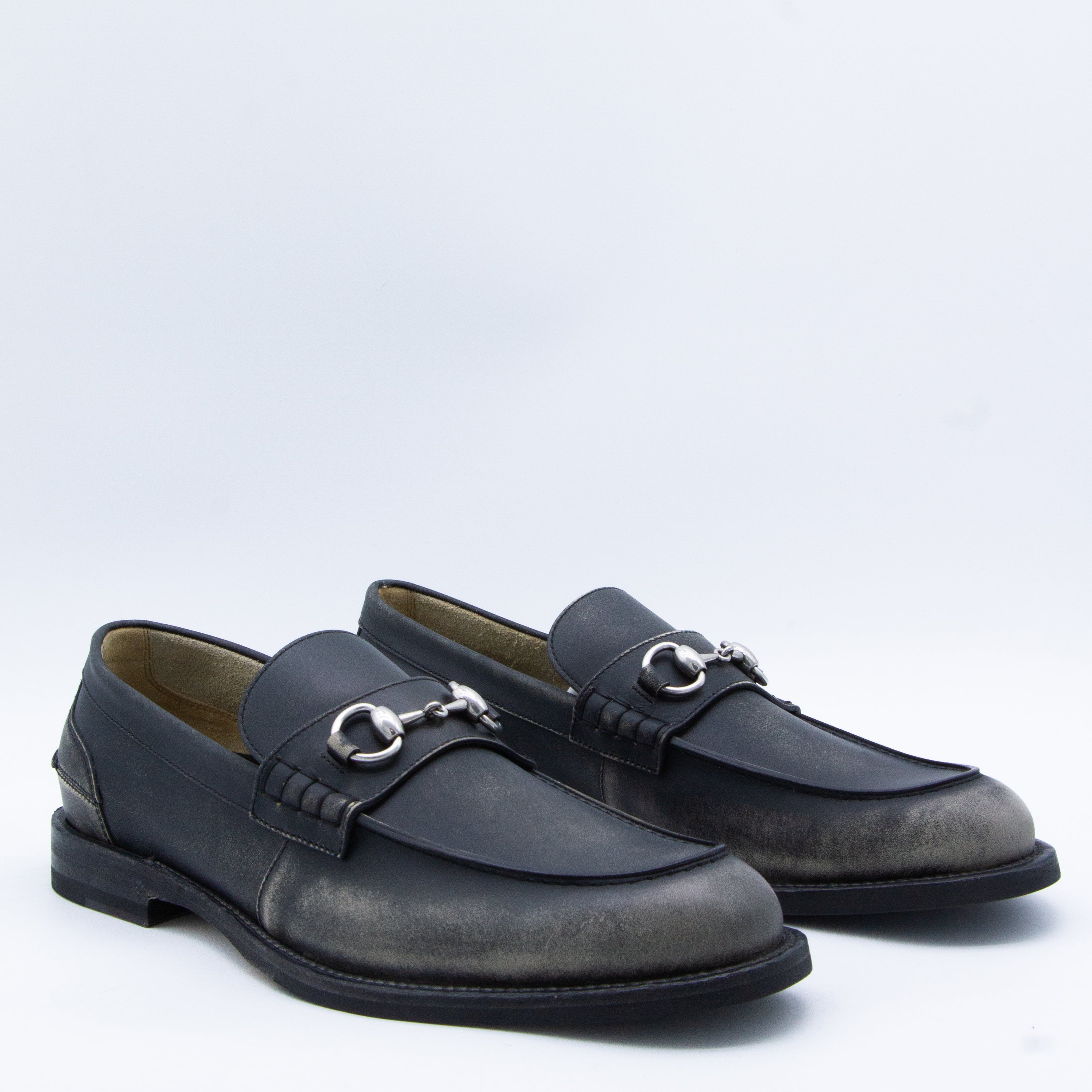 Gucci Flat Shoes Washed Black _cover Le Sole El
