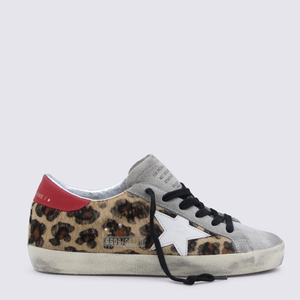 Golden Goose Sneakers Leopard/white/red _le