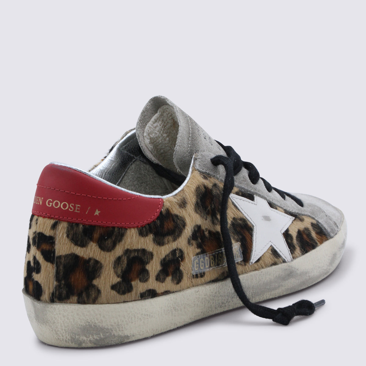 Golden Goose Sneakers Leopard/white/red _le