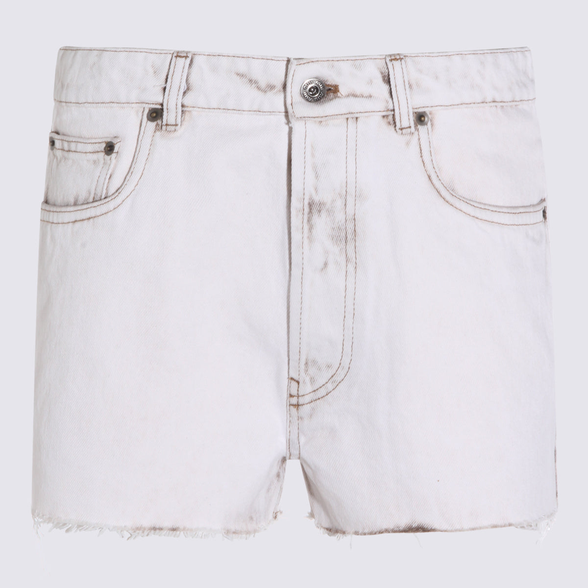 Miu Shorts White _co