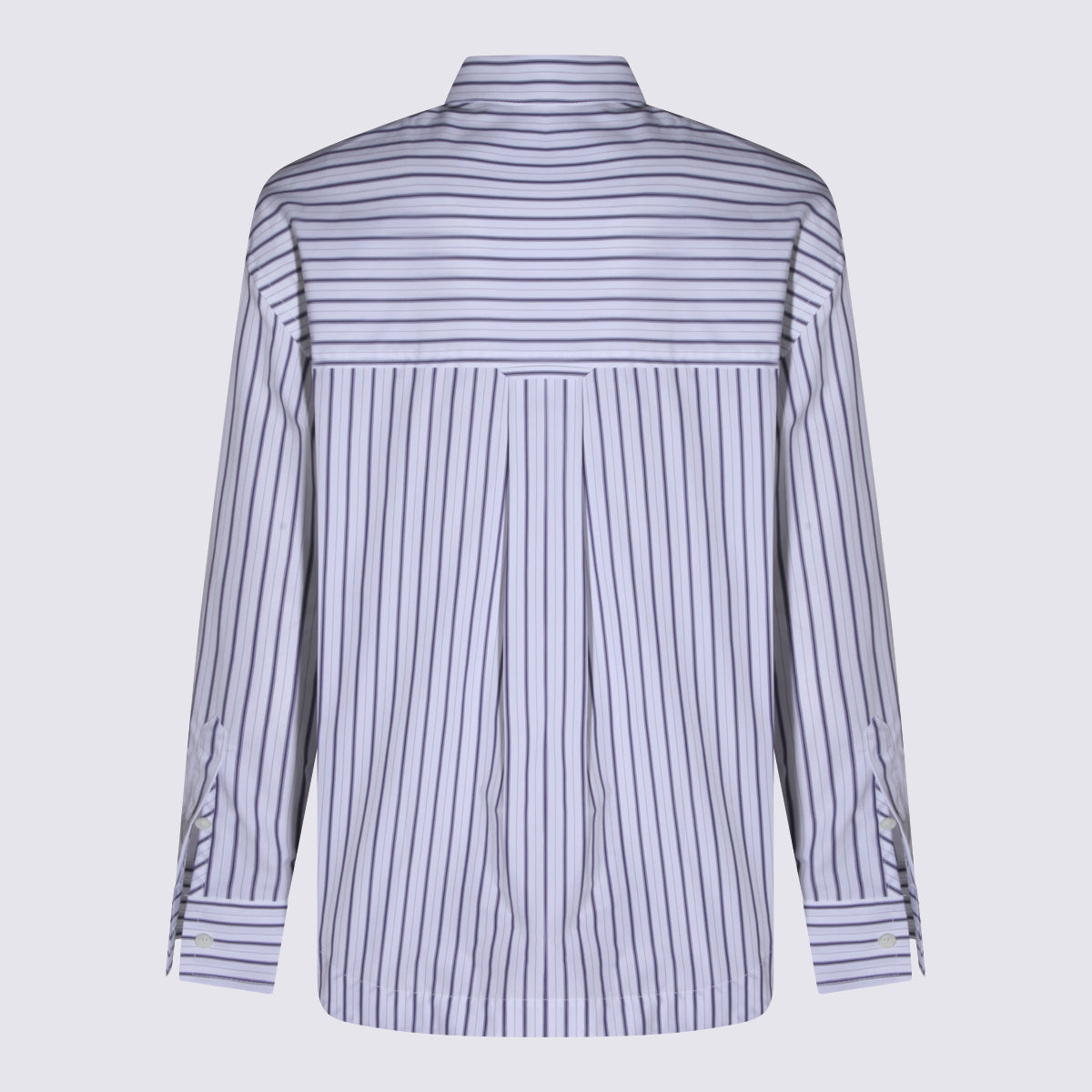 Ami Paris Shirts White-blue _co