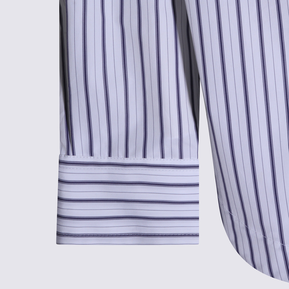 Ami Paris Shirts White-blue _co