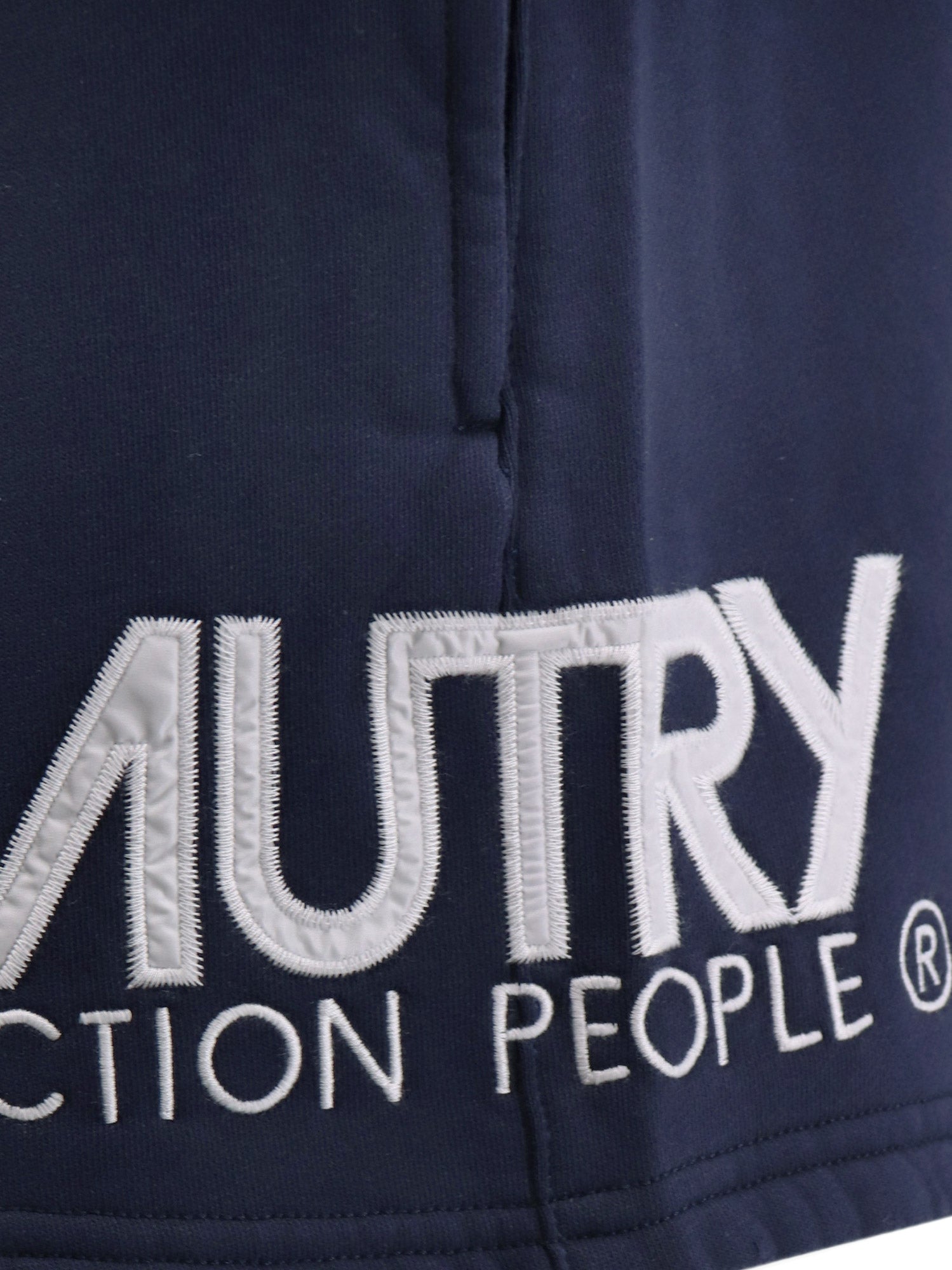 AUTRY Shorts Blue Cotone