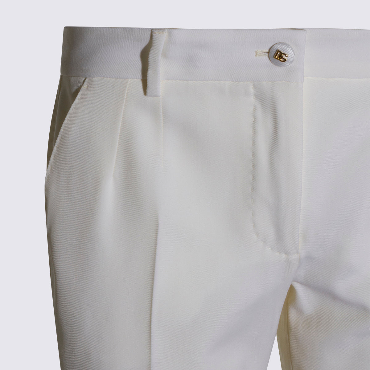 Dolce & Gabbana Trousers White _wv Ea