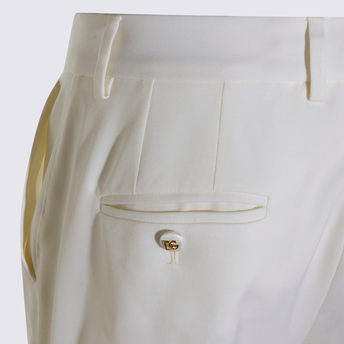 Dolce & Gabbana Trousers White _wv Ea
