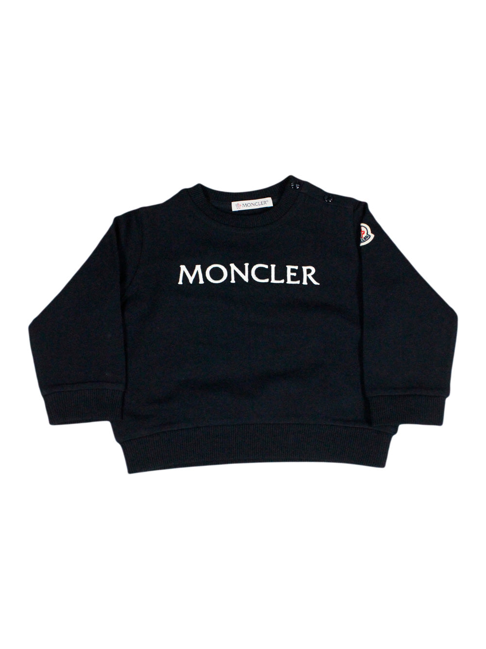Moncler Sweaters Blue 100co