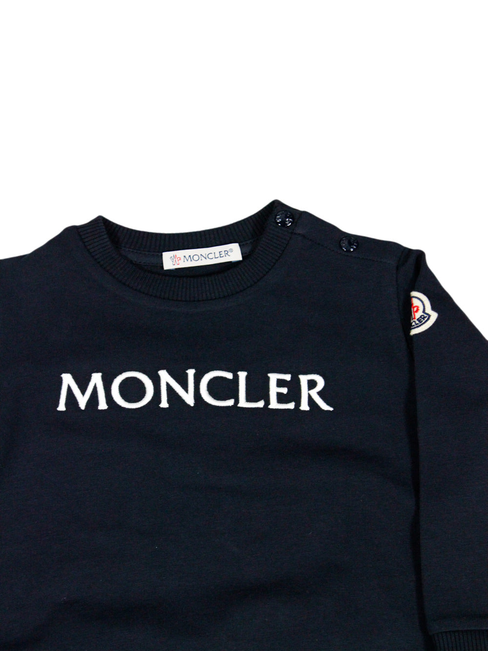 Moncler Sweaters Blue 100co
