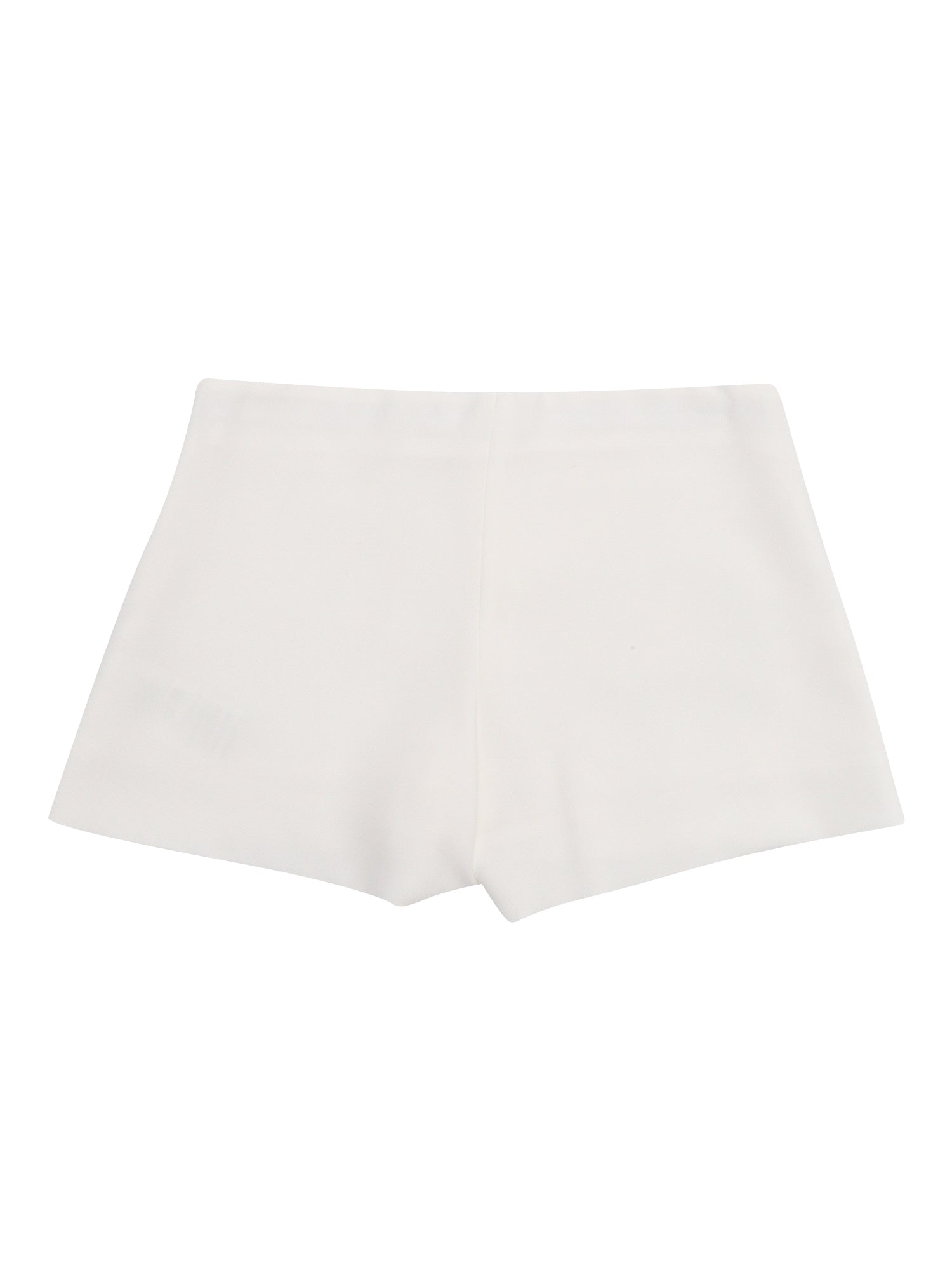 CR�PE SHORTS GIRL White Cotton Fabric 2 Polyester