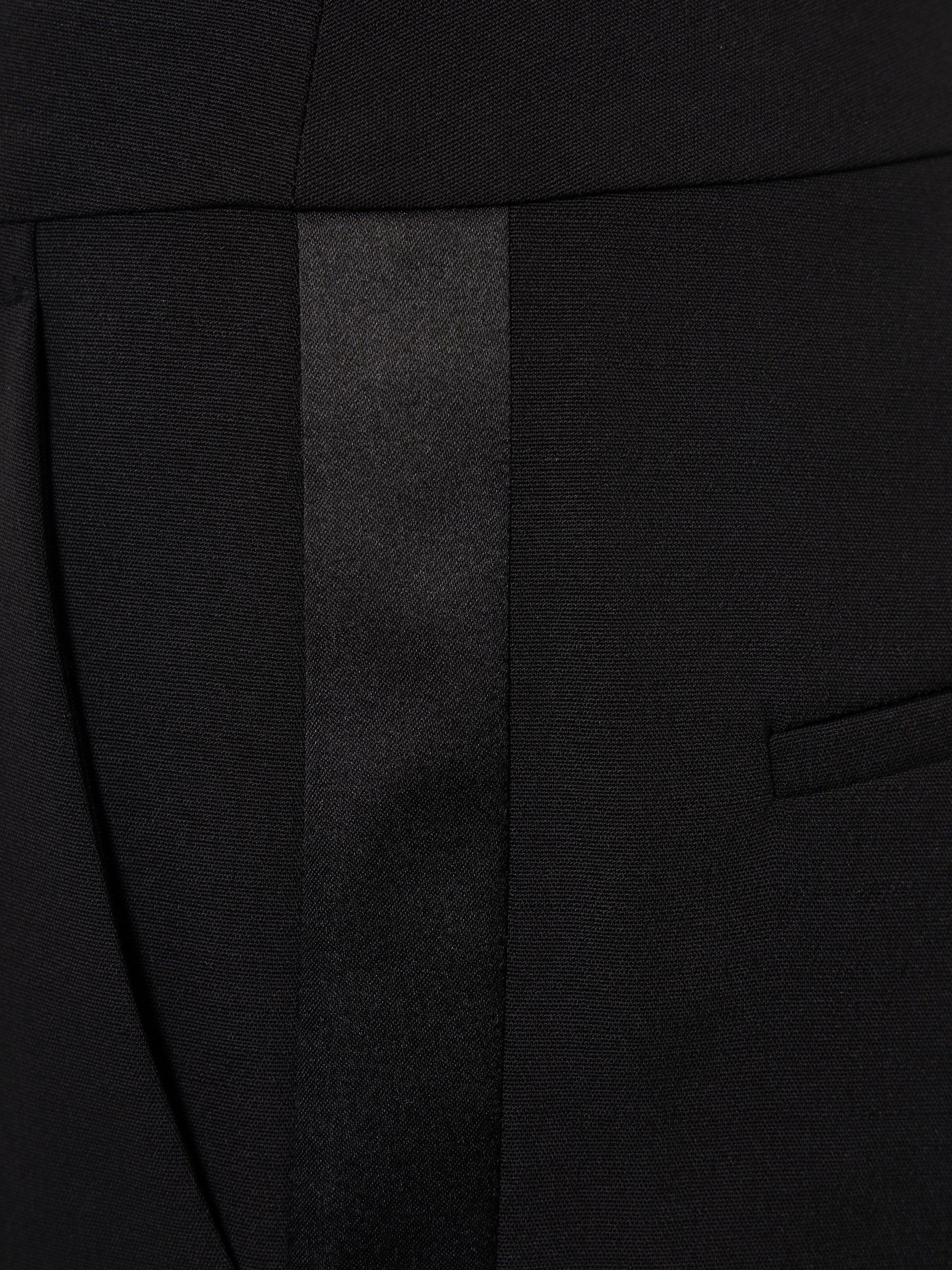 Max Mara RTW Black Lana Vergine Mohair Elastan