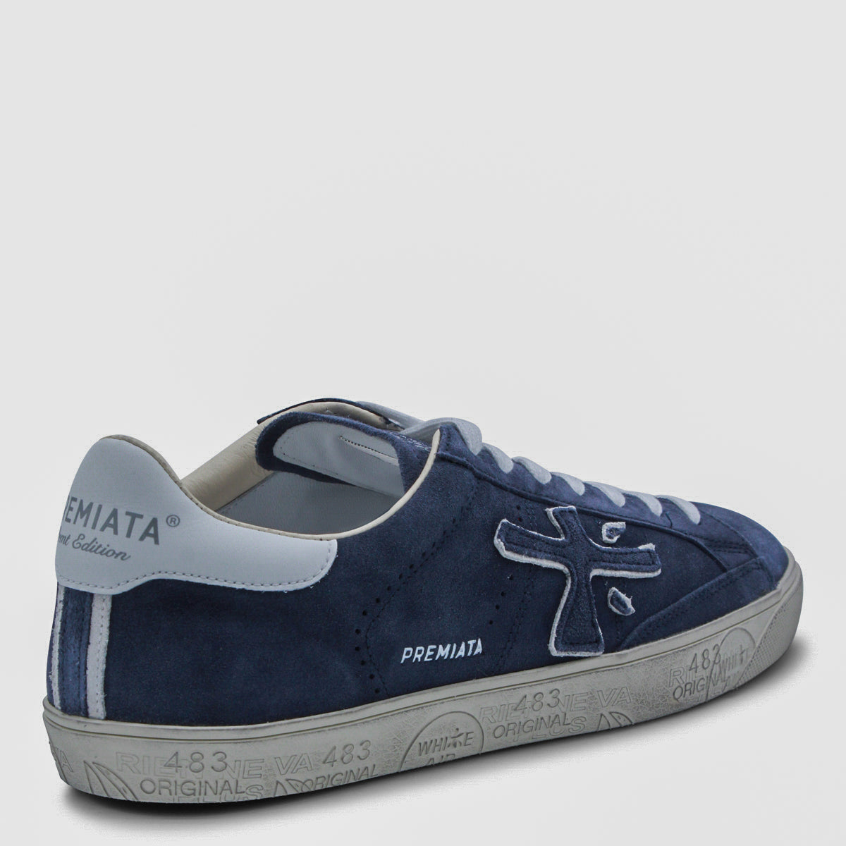 Premiata Sneakers Blue _cover Le Sole El
