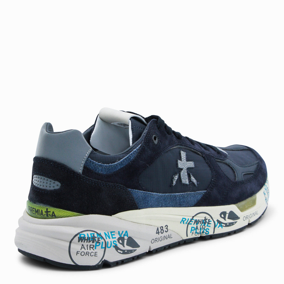 Premiata Sneakers Blue _cover Le Sole El