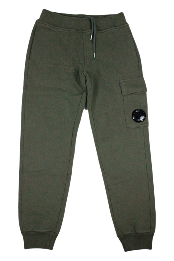 C.p. Company Trousers Green 100co