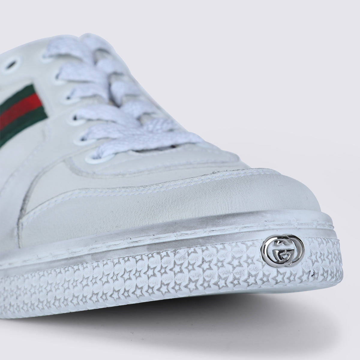 Gucci Sneakers White _cover Le - Sole El