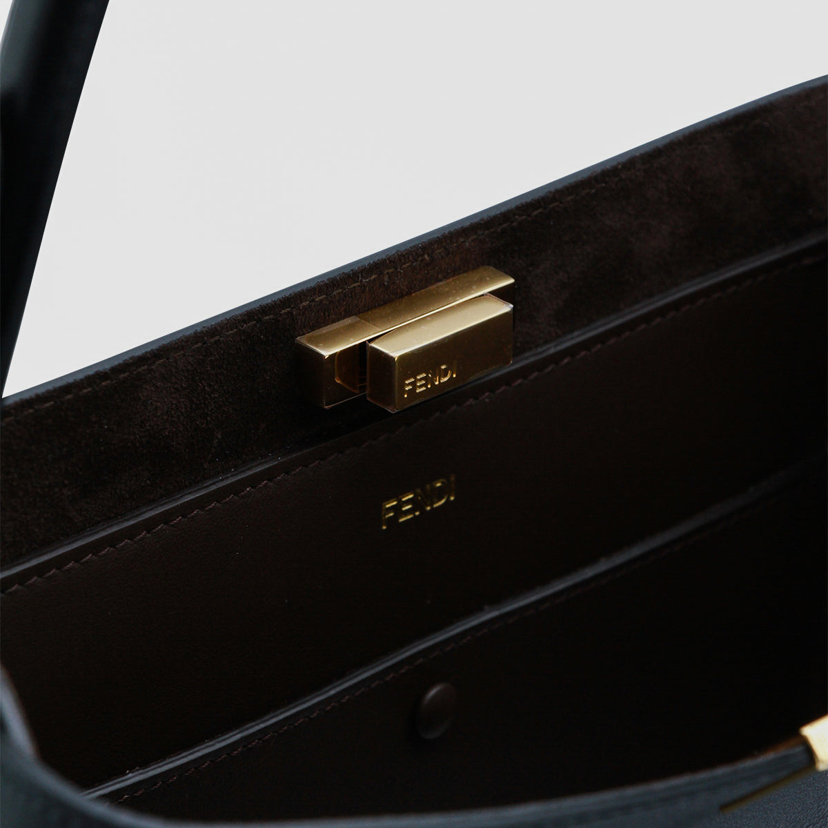 Fendi Bags Nero/cioccolato _le