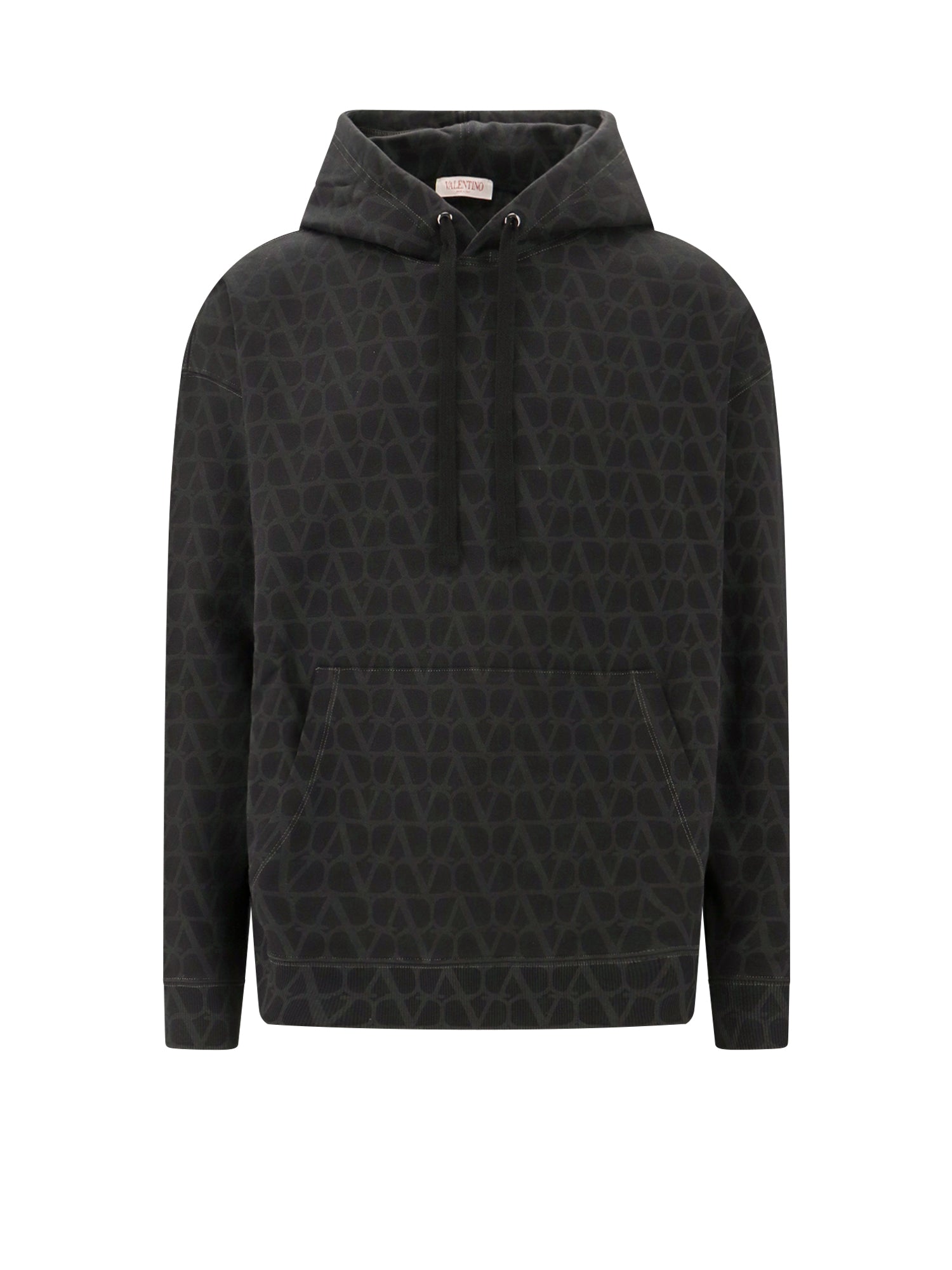 Valentino Sweaters Black Cotone