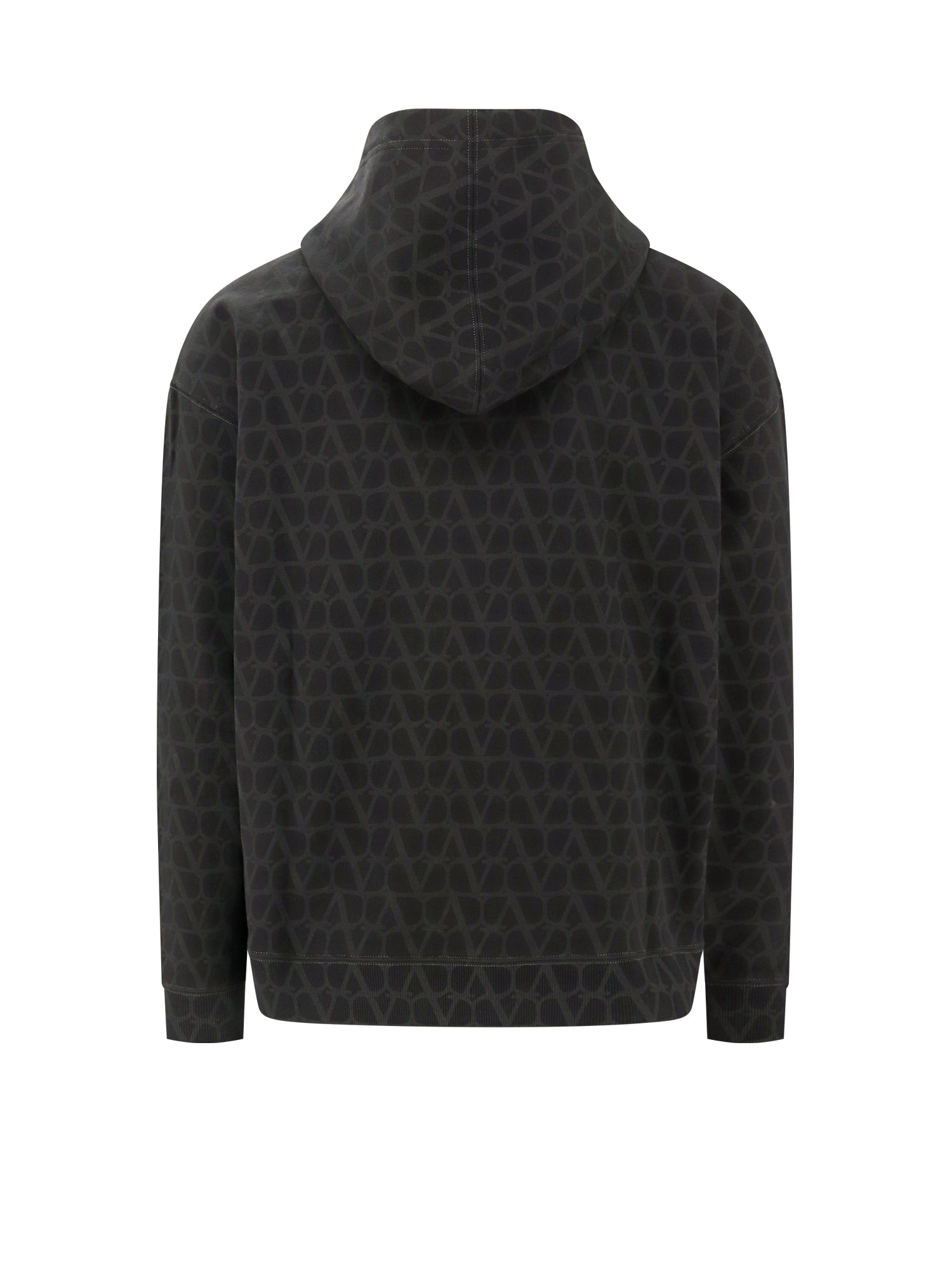 Valentino Sweaters Black Cotone