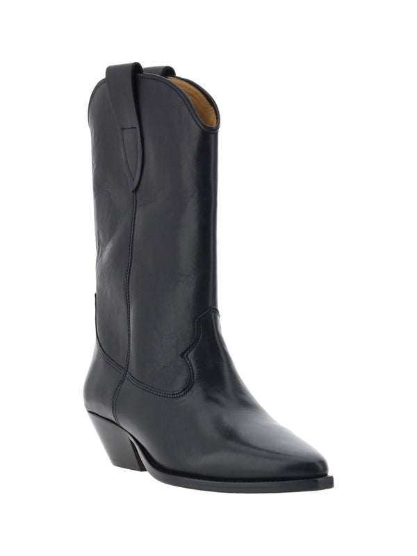 Boots Duerto Black Calf Leather