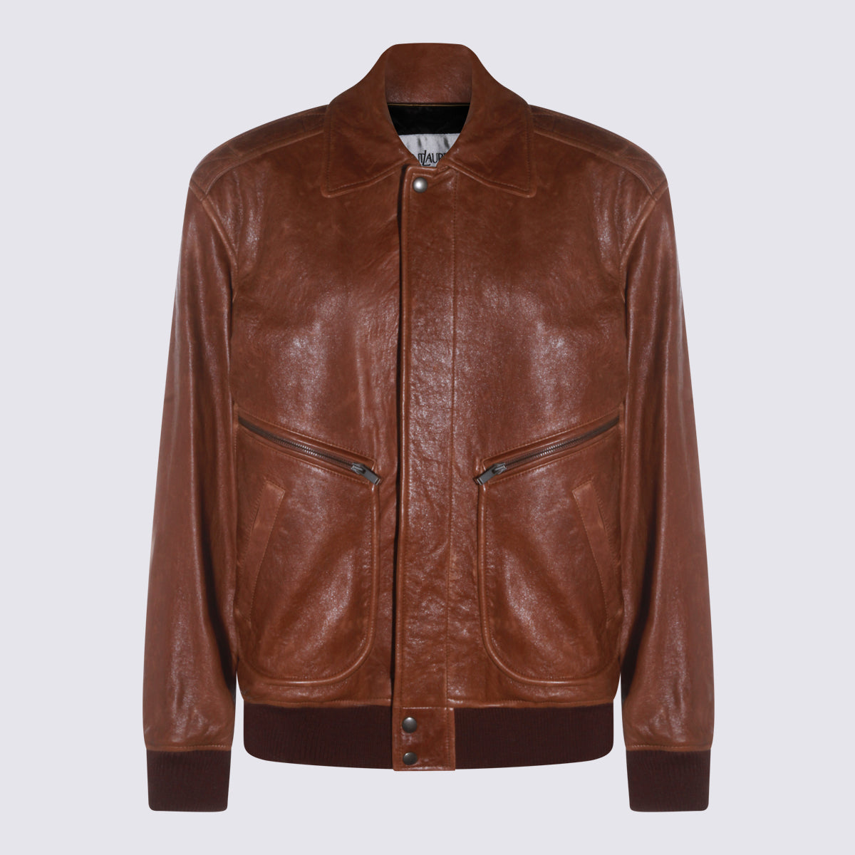 Saint Laurent Jackets Brun Chene/marron _le