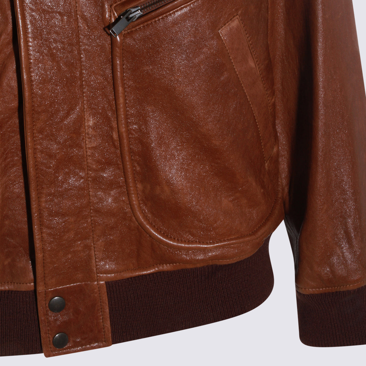 Saint Laurent Jackets Brun Chene/marron _le