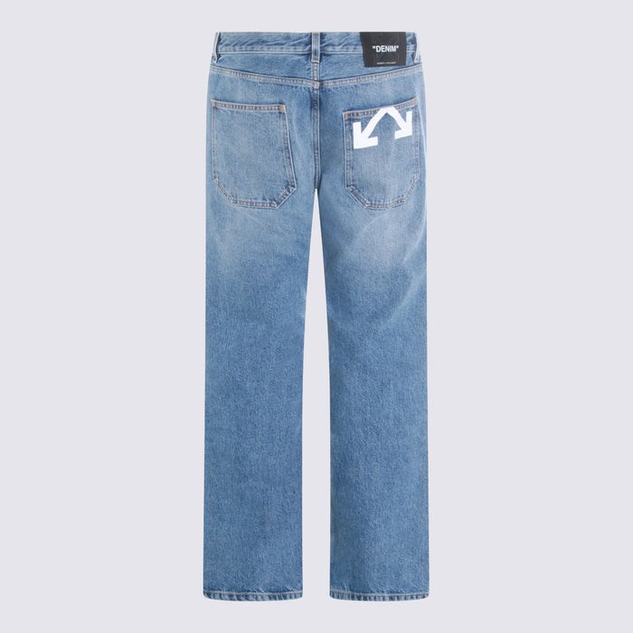 Off-White Jeans Medium Blue _co