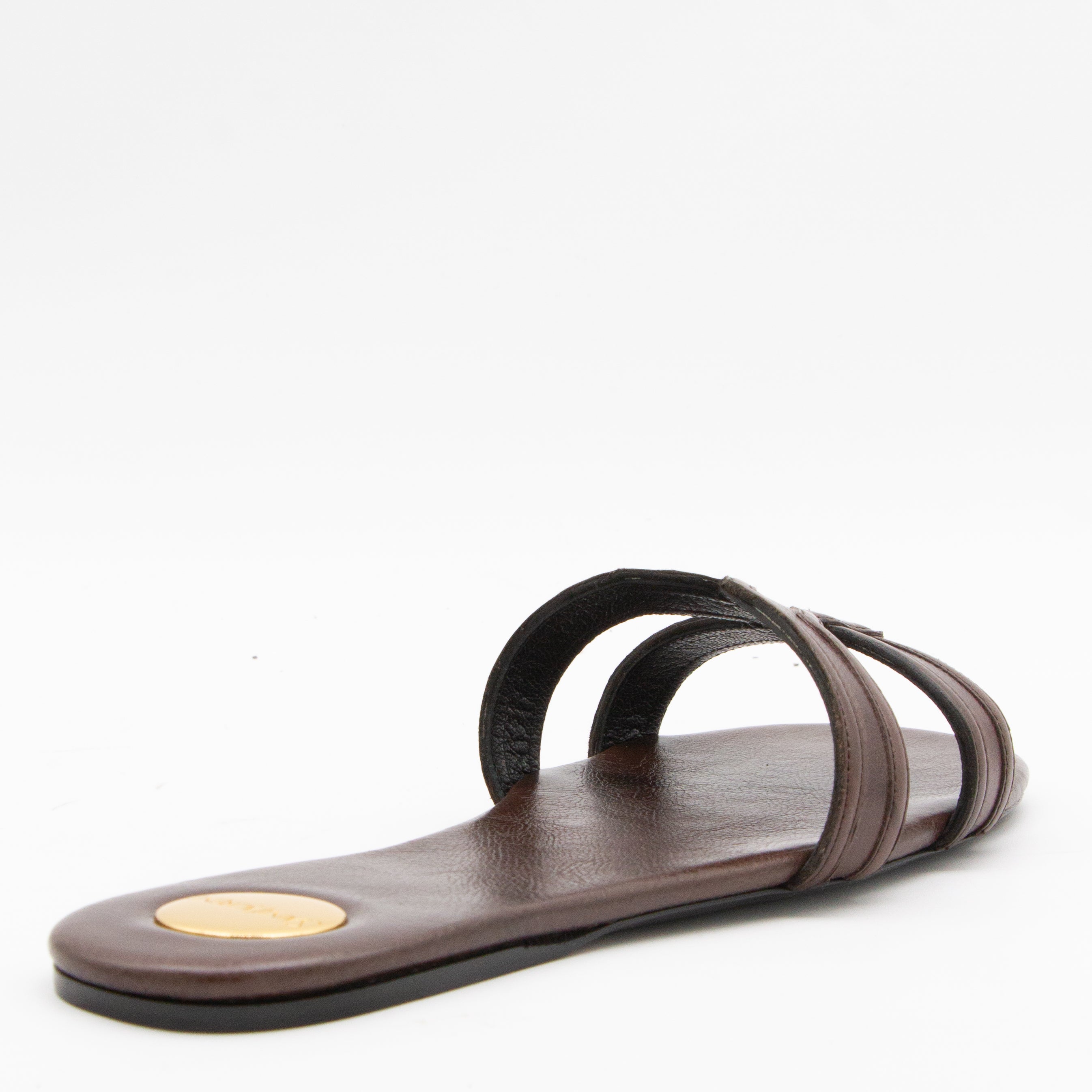 Saint Laurent Flat Shoes Paris Brown _cover Le Sole El