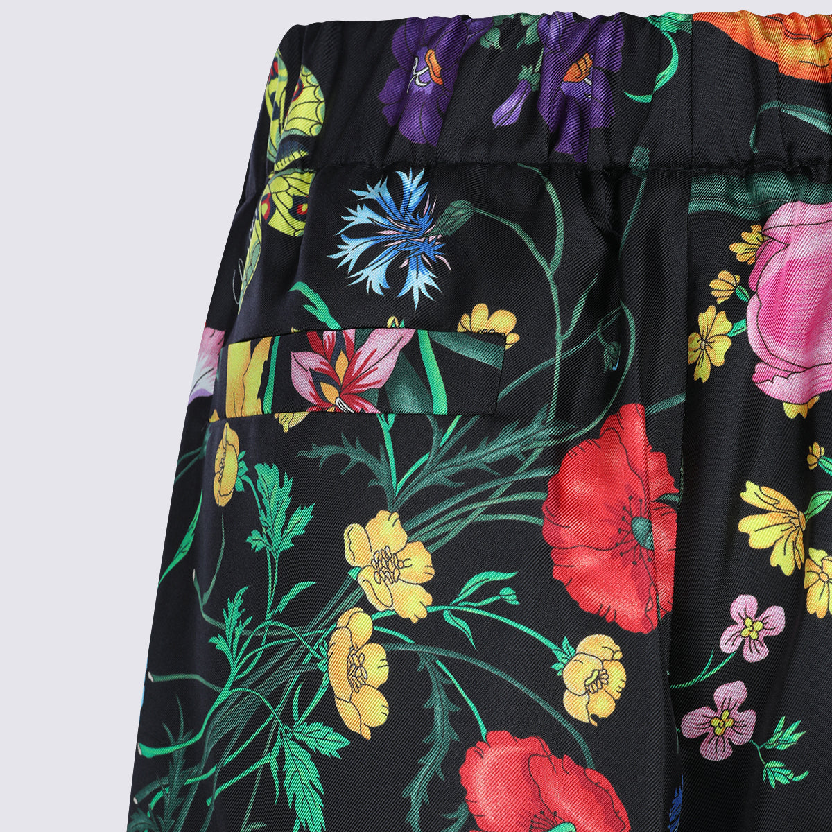 Gucci Trousers Flora _silk