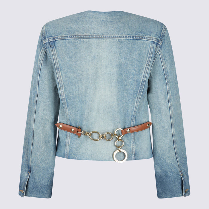 Céline Jackets Melon Blue _co Pu