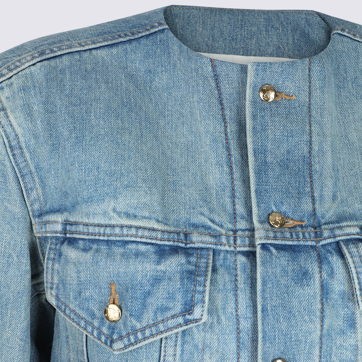 Céline Jackets Melon Blue _co Pu