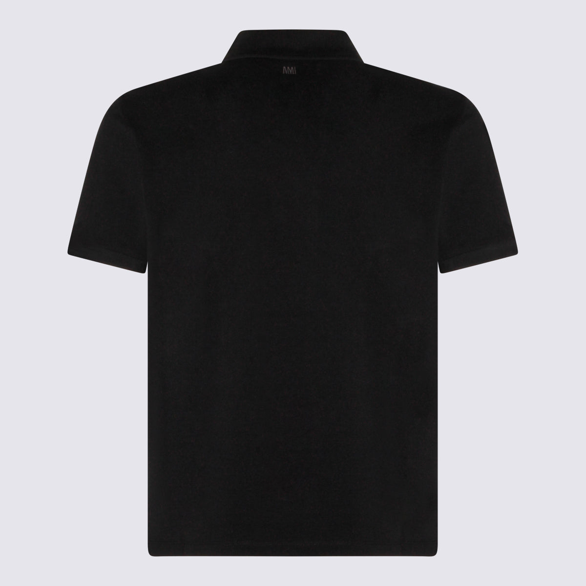 Ami Paris T-shirts and Polos Black _co
