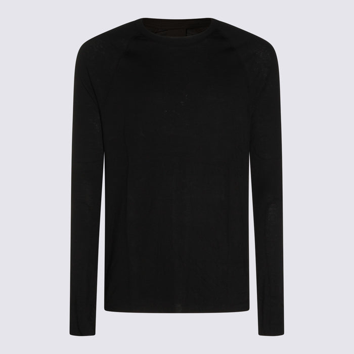 Thom Krom T-Shirts And Polos Black _modal Ea