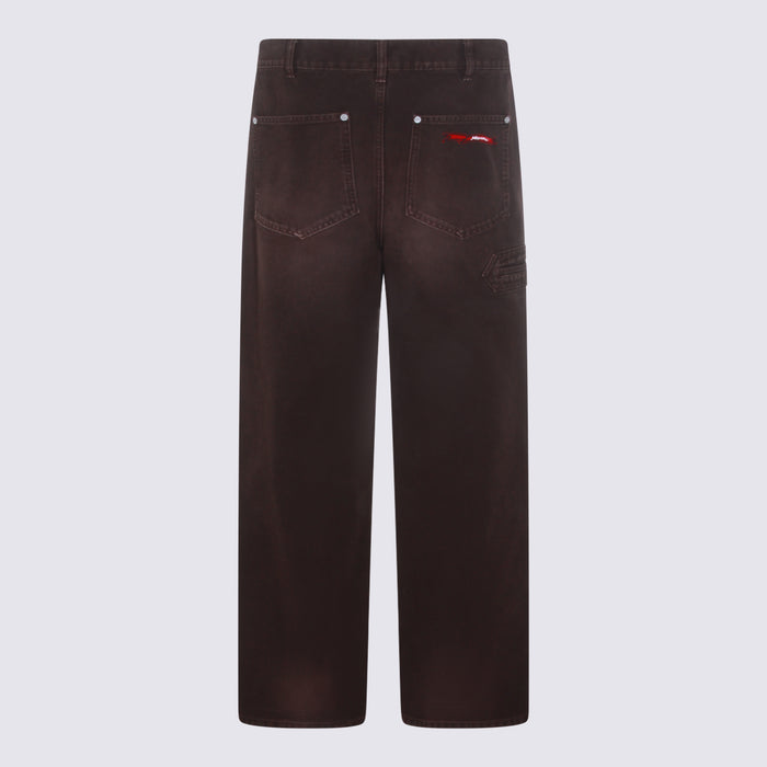 Marni Trousers Brown _co
