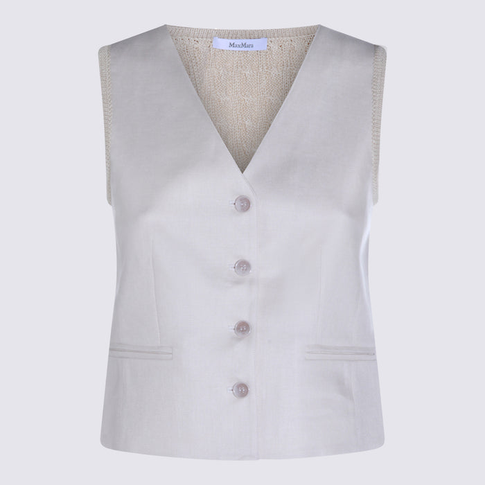 Max Mara Top Beige _li