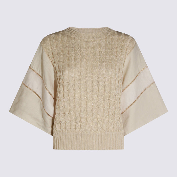Max Mara Sweaters Beige _li
