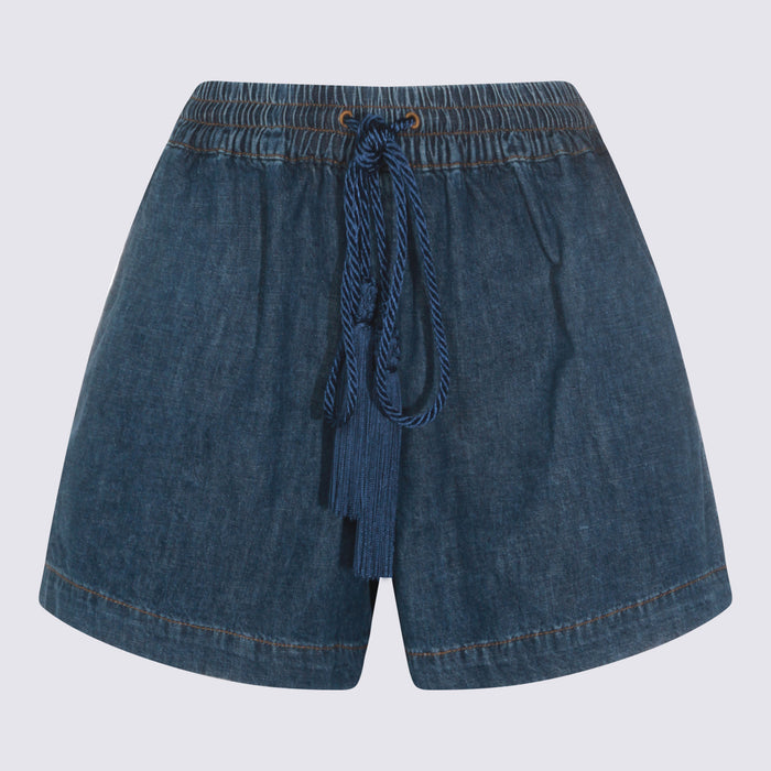 Valentino Shorts Medium Blue _ Co