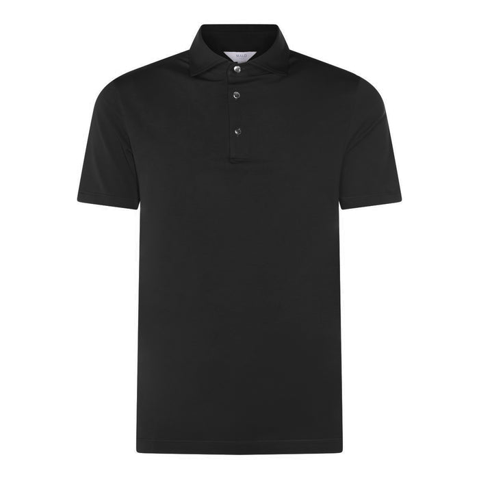 Malo T-Shirts And Polos Black _co