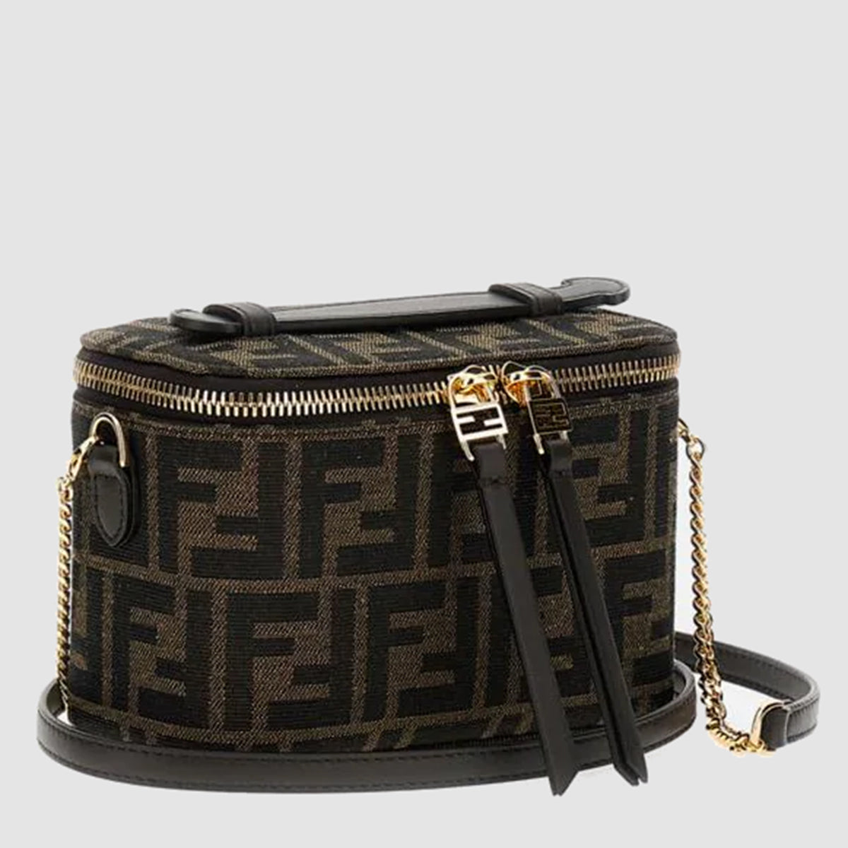 Fendi Bags T. Moro/ebano _pl Pu Pa Co + Le
