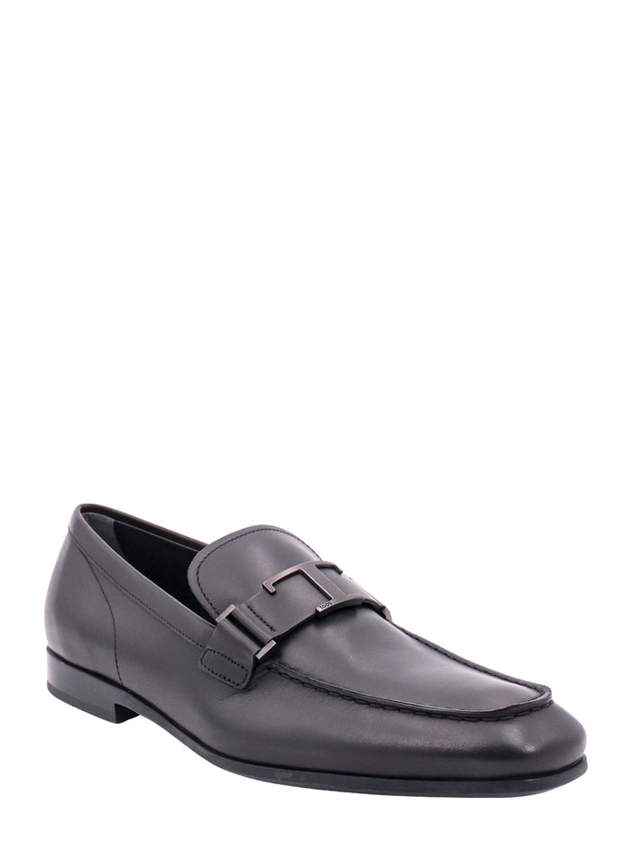 Tods Flat Shoes Black Pelle